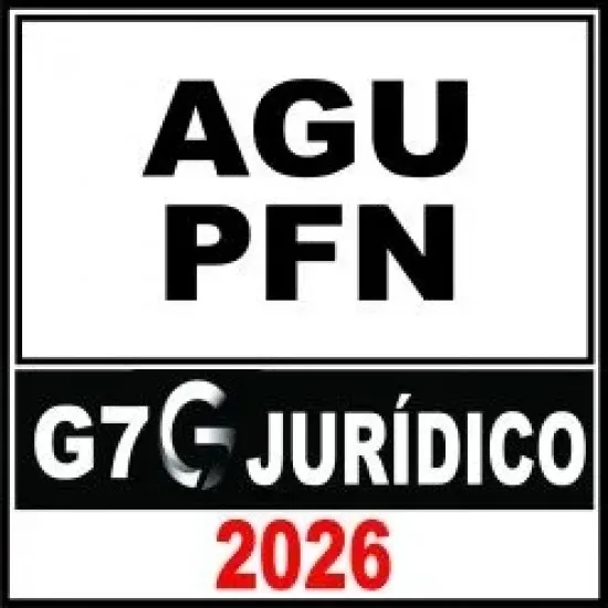 AGU e PFN – G7 Jurídico 2026 1 agu pfn 26