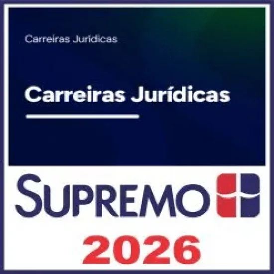 Carreiras Jurídicas – Supremo Tv 2026 1 carreiras jur 26