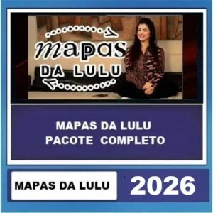 PACOTE COMPLETO MAPAS DA LULU 2026