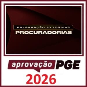 NÚCLEO DURO PROCURADORIAS APROVAÇÃO PGE 2026