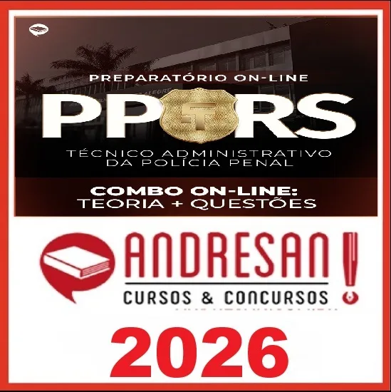 PP-RS - Técnico Administrativo - Teórico - Andresan 2026 1 PP-RS - Técnico Administrativo - Teórico - Andresan 2026