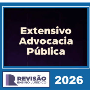 Extensivo Procuradorias Revisão PGE 2026