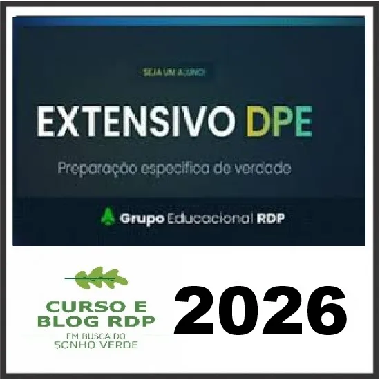 Extensivo Defensoria Pública 2026.1 1 Extensivo Defensoria Pública 2026.1