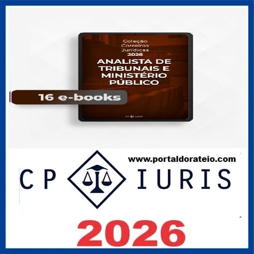Rateio de Curso Combo E-books 2026 – Analista de Tribunais e MP CP Iuris 1 Rateio de Curso