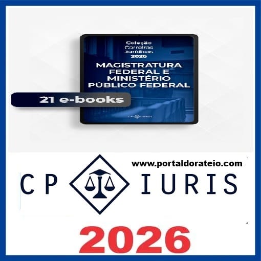 Rateio de Curso Combo E-books 2026 – Magistratura Federal e Ministério Público Federal CP Iuris 1 Rateio de Curso