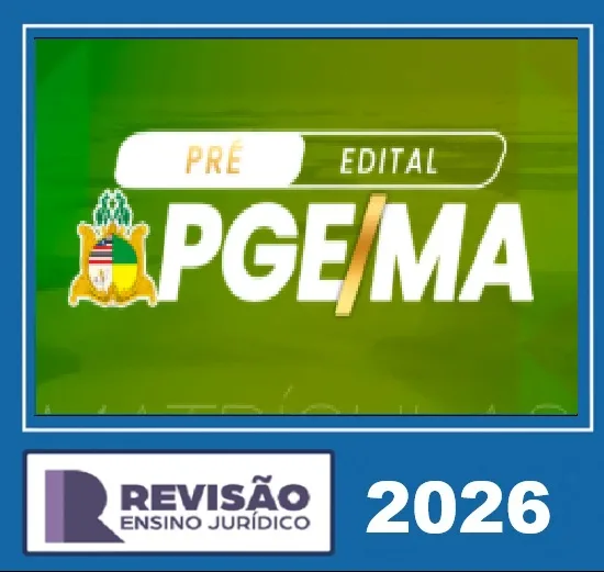 Sprint PGE/MA Revisão PGE 2026 1 Sprint PGE/MA Revisão PGE 2026