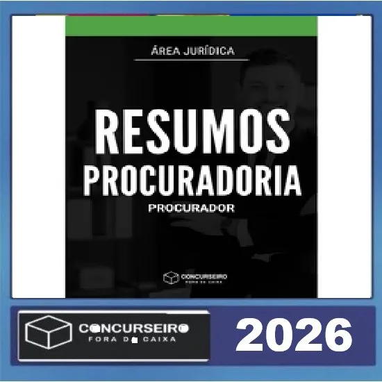 Combo - Procurador Concurseiro Fora da Caixa 2026 1 Procurador Concurseiro Fora da Caixa
