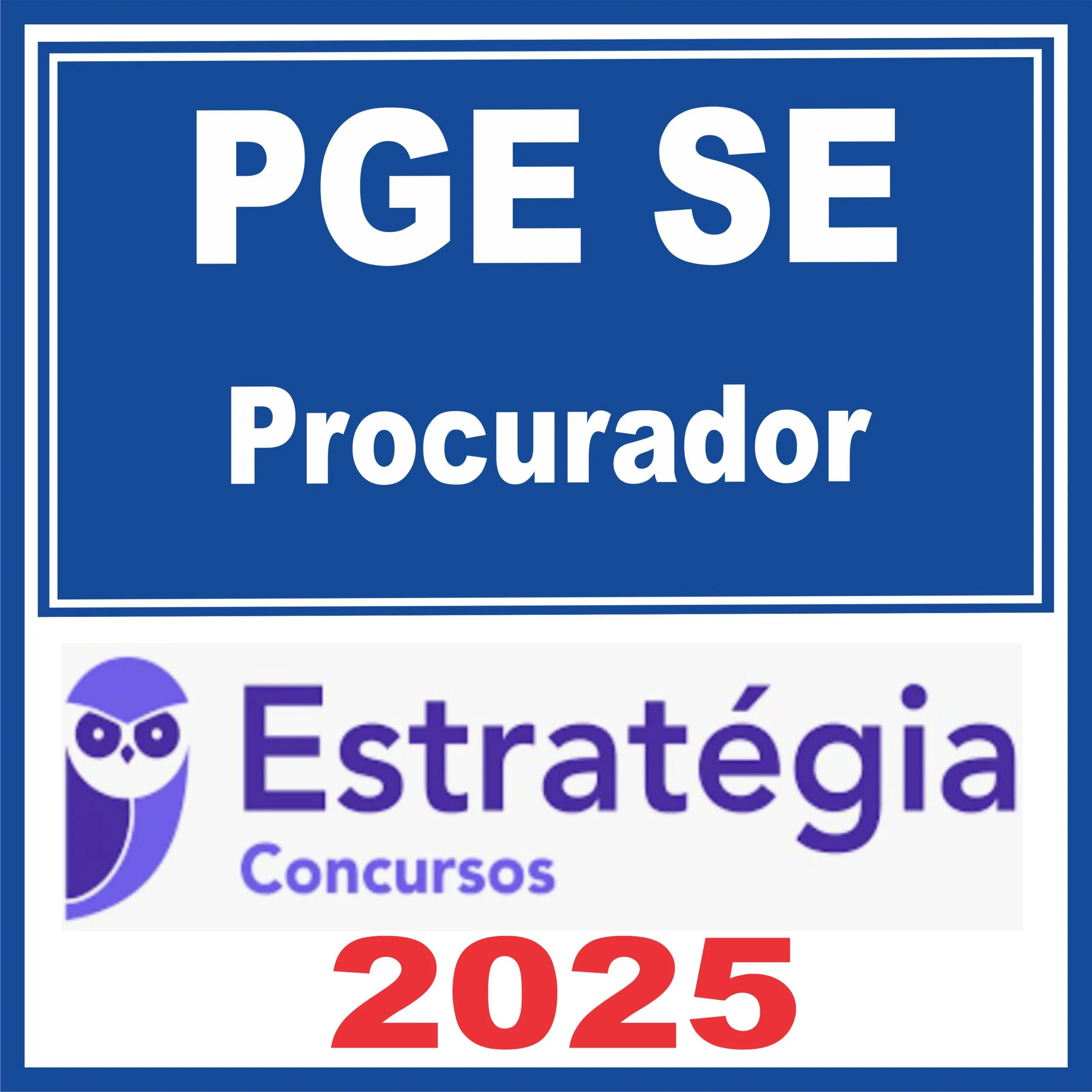 PGE SE (Procurador do Estado) Estratégia 2025 1 pge-proc-pre