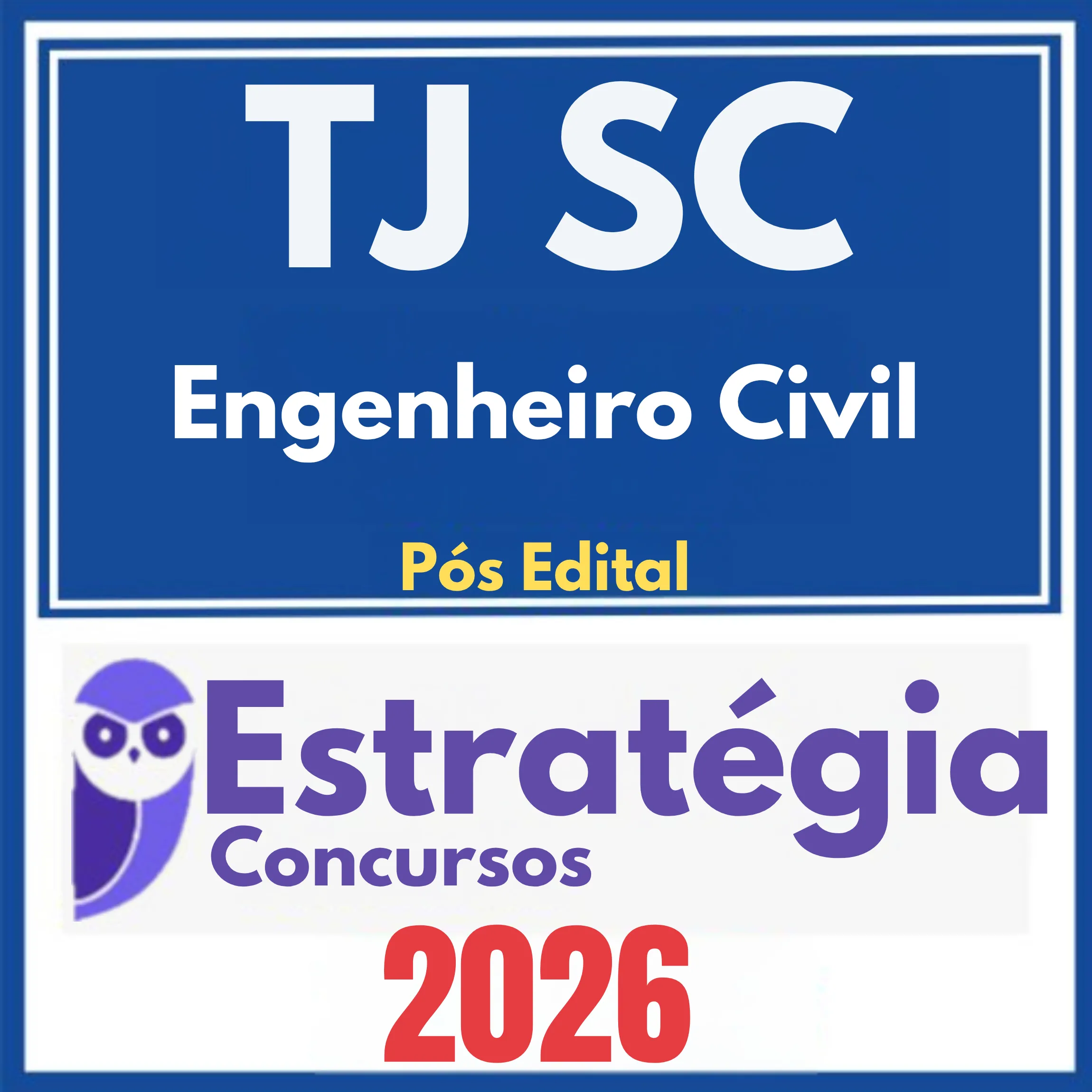 TJ SC (Engenheiro Civil) Pós Edital -Estratégia 2026 1 tj-sc-eng-civil
