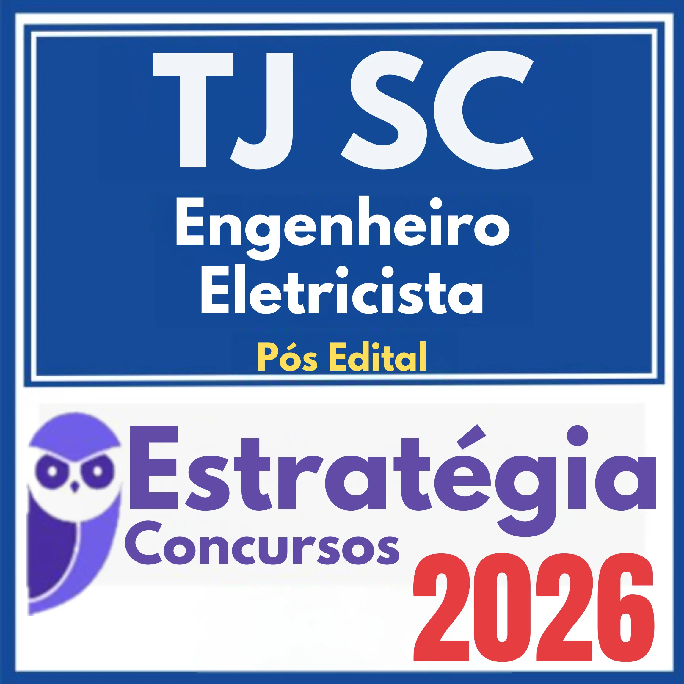 TJ SC (Engenheiro Eletricista) Pós Edital - Estratégia 2026 1 tj-sc-eng-ele