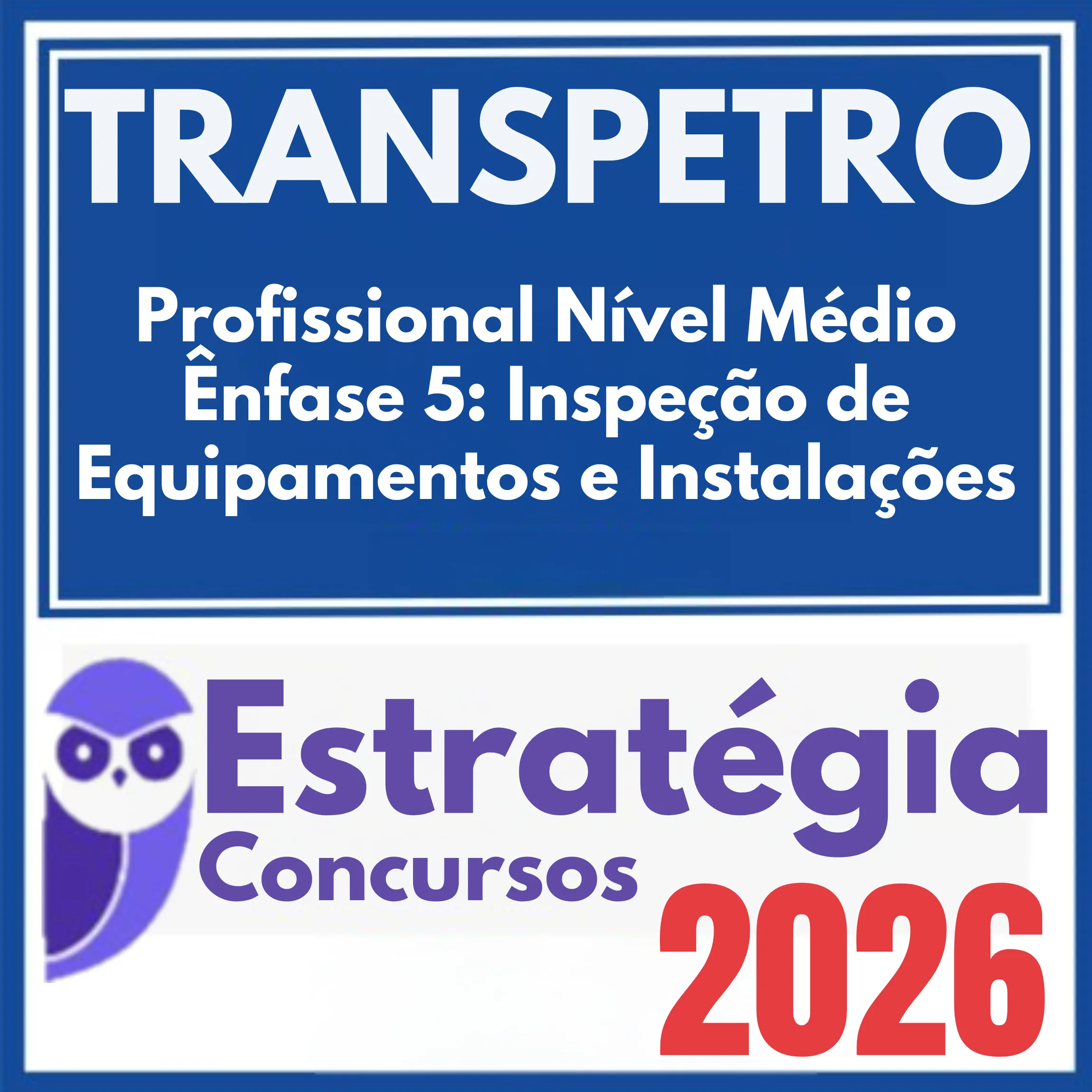 TRANSPETRO (Profissional Nível Médio - Ênfase 5: Inspeção de Equipamentos e Instalações) Estratégia 2026 1 transpetro-enfase5-instalacoes