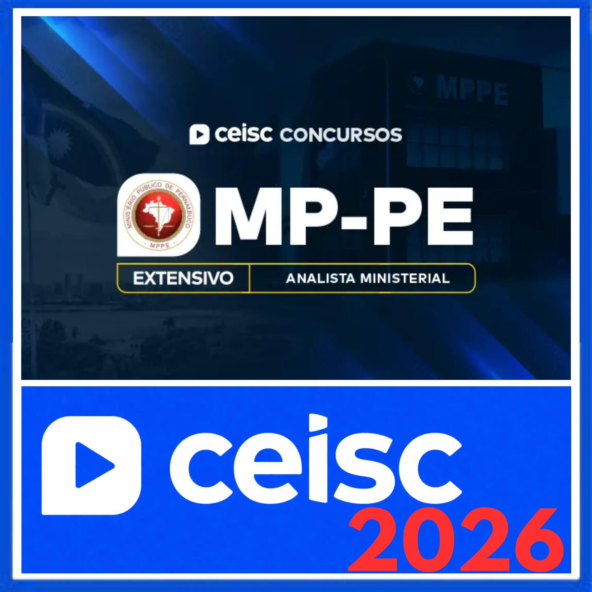 MP PE (Analista Ministerial – Área Jurídica) Ceisc 2026 1 mpe-ana-ministerial-jur