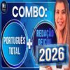 COMBO: PORTUGUÊS TOTAL + REDAÇÃO OFICIAL - Teoria + questões Grasiela Cabral 2026