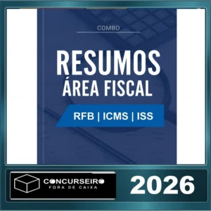 Combo - Área Fiscal Concurseiro Fora da Caixa 2026