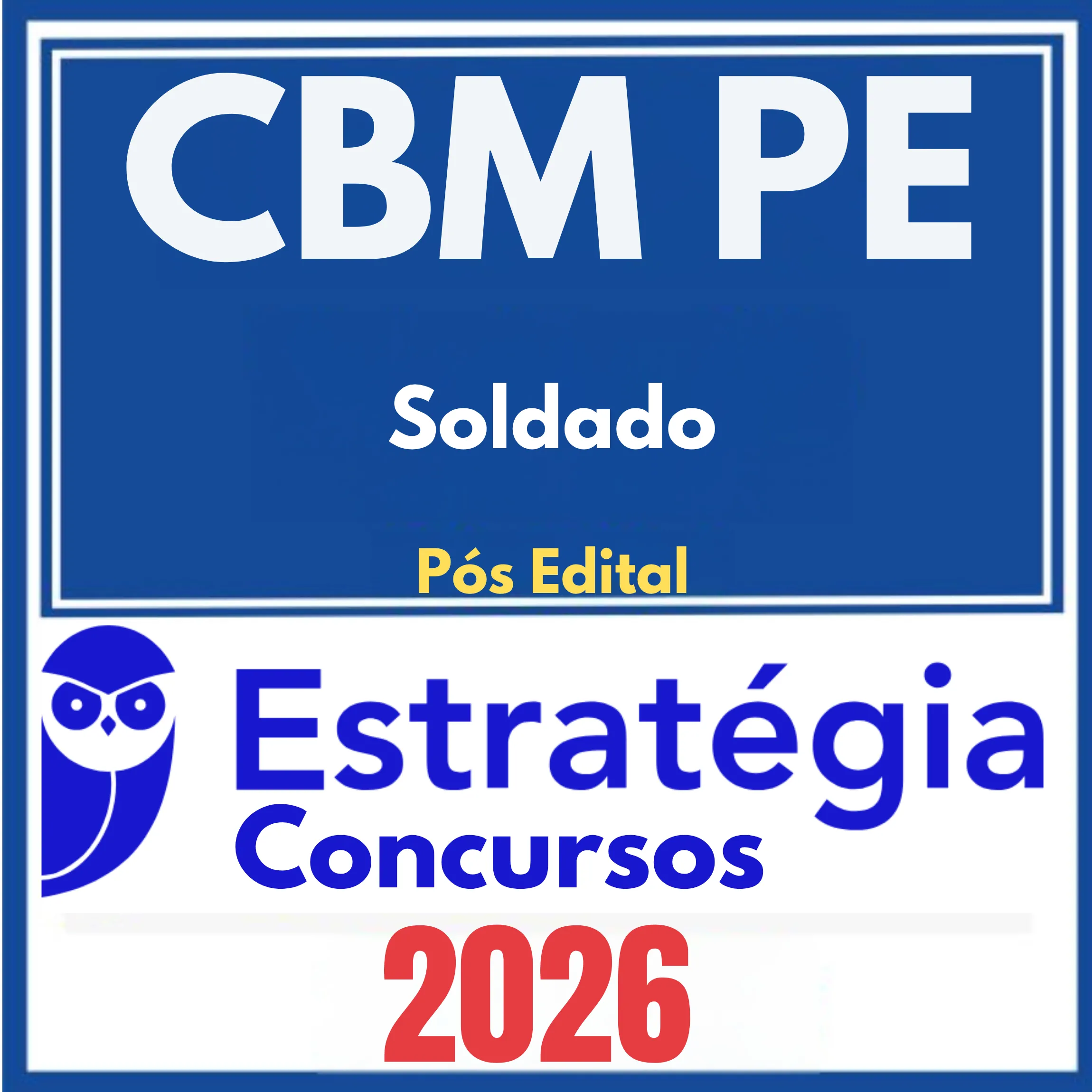 CBM PE (Soldado) Pós Edital – Estratégia 2026 1 cbm-pe-sld