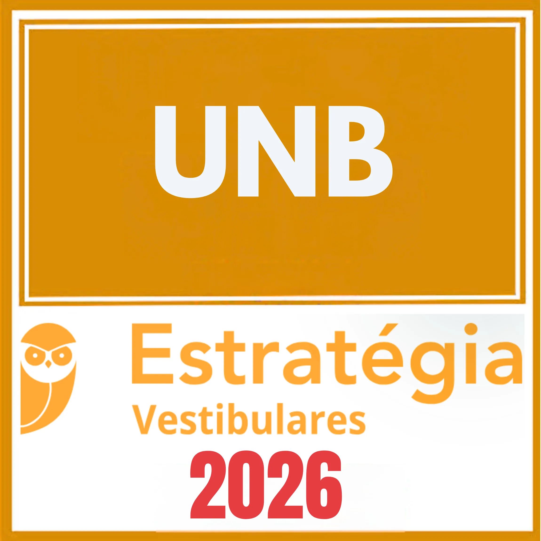 Curso para Vestibular UNB - Estratégia Vestibulares 2026 1 UNB