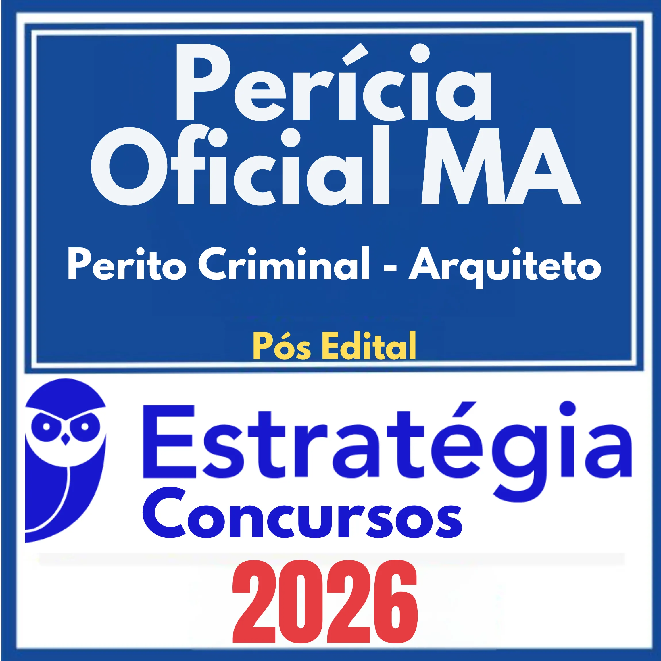 Perícia Oficial MA (Perito Criminal - Arquiteto) Pós Edital – Estratégia 2026 1 pericia-ofc-ma-arquiteto