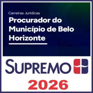 Procurador do Município de Belo Horizonte - Supremo Tv 2026
